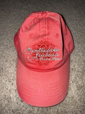 Scottsdale Arabian Horse Show Coral Baseball Cap
